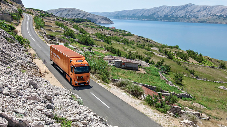 Internationale Transporte nach Middle East & Eastern Europe